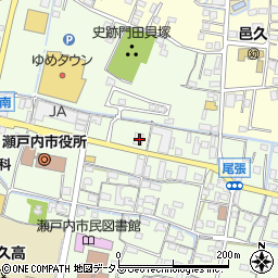 中国銀行邑久支店 ＡＴＭ周辺の地図