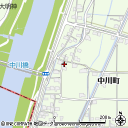 岡山県岡山市東区中川町703周辺の地図