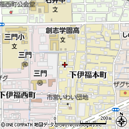 岡山県岡山市北区下伊福本町6-4周辺の地図