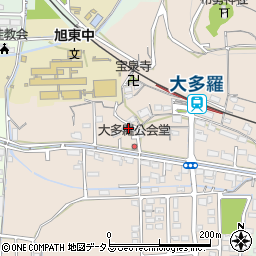 岡山県岡山市東区大多羅町416-1周辺の地図