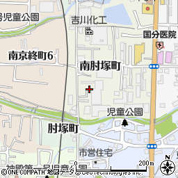 奈良県奈良市南肘塚町104-15周辺の地図