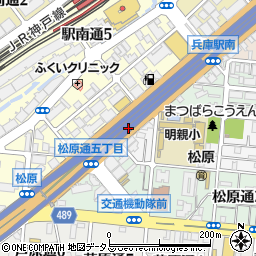 兵庫県神戸市兵庫区須佐野通4丁目周辺の地図