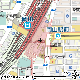 ペルコラ 岡山店周辺の地図