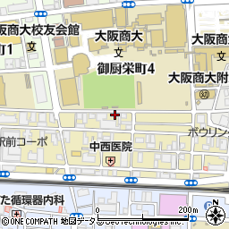 新東宝タクシー株式会社　本社周辺の地図
