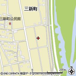 静岡県浜松市中央区三新町131周辺の地図