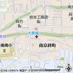 ハッピーカム奈良周辺の地図