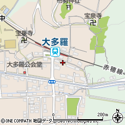 岡山県岡山市東区大多羅町222周辺の地図