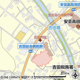 吉田病院周辺の地図