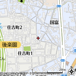 岡山模型店周辺の地図