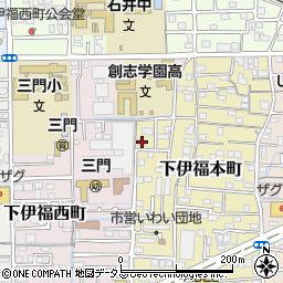 岡山県岡山市北区下伊福本町6-6周辺の地図