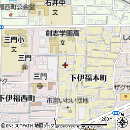 岡山県岡山市北区下伊福本町6-3周辺の地図
