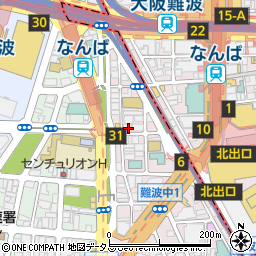ぢどり亭 難波2号店周辺の地図