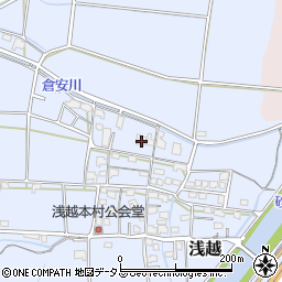 岡山県岡山市東区浅越398周辺の地図