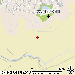 兵庫県神戸市須磨区多井畑北上穂周辺の地図