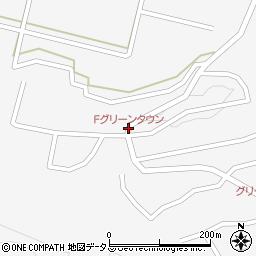 Fグリーンタウン周辺の地図