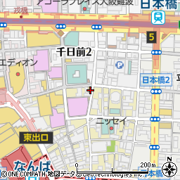 千日電話周辺の地図