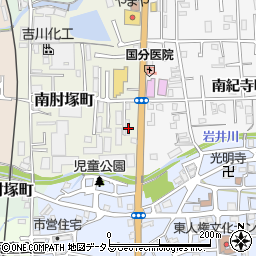 奈良県奈良市南肘塚町45周辺の地図