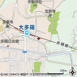 岡山県岡山市東区大多羅町442周辺の地図