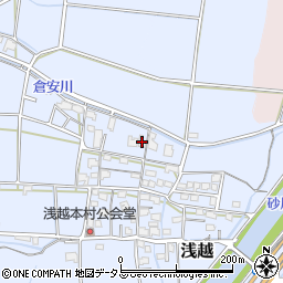 岡山県岡山市東区浅越397周辺の地図