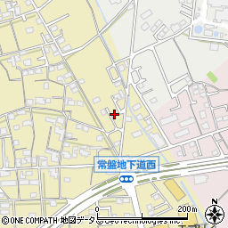 岡山県総社市中原781-3周辺の地図
