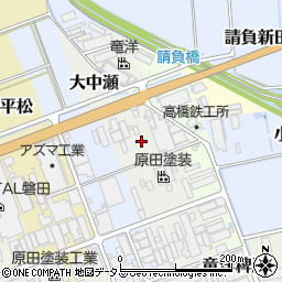 静岡県磐田市大中瀬844周辺の地図