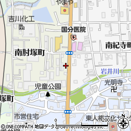 奈良県奈良市南肘塚町46-4周辺の地図