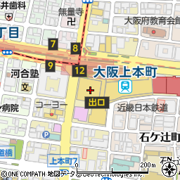 食道園 近鉄上本町店周辺の地図