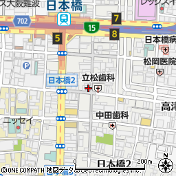 よしや黒門市場店周辺の地図