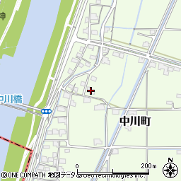 岡山県岡山市東区中川町695周辺の地図