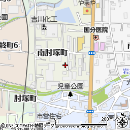 奈良県奈良市南肘塚町120-6周辺の地図