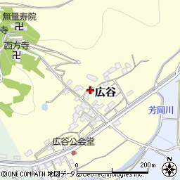 岡山県岡山市東区広谷111周辺の地図