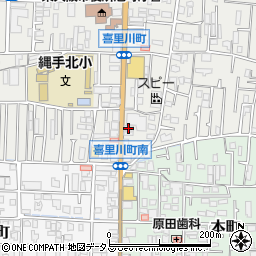 明治安田生命保険東大阪営業所周辺の地図
