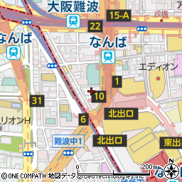 みずほ証券株式会社難波支店周辺の地図