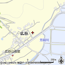 岡山県岡山市東区広谷62周辺の地図