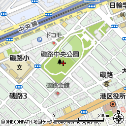 大阪府大阪市港区磯路周辺の地図