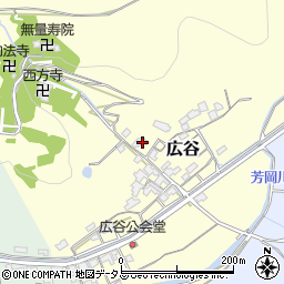 岡山県岡山市東区広谷112周辺の地図