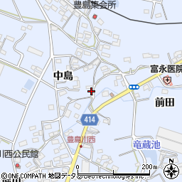 愛知県田原市豊島町高畑19周辺の地図