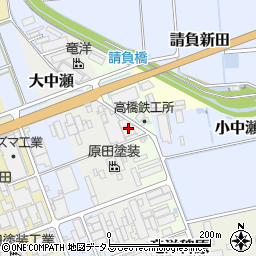 静岡県磐田市竜洋稗原612周辺の地図
