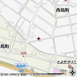 静岡県浜松市中央区西島町917周辺の地図