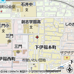 岡山県岡山市北区下伊福本町6-19周辺の地図