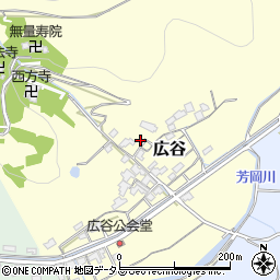 岡山県岡山市東区広谷113周辺の地図