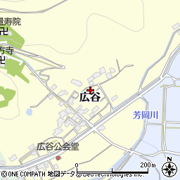 岡山県岡山市東区広谷96周辺の地図