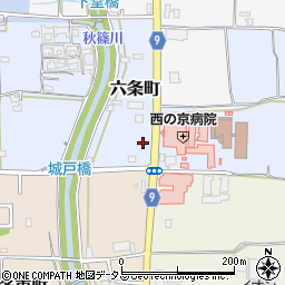奈良県奈良市六条町109周辺の地図