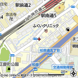 プランドール兵庫駅南通周辺の地図