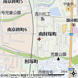 奈良県奈良市南肘塚町114周辺の地図
