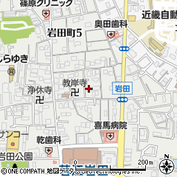ＣｏＣｏ岩田ハーモニーテラス周辺の地図