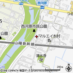 兵庫県神戸市西区玉津町西河原110-3周辺の地図