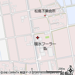 静岡県浜松市中央区松島町642周辺の地図