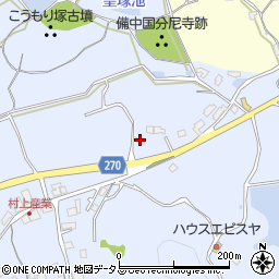 岡山県総社市宿250-4周辺の地図