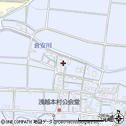 岡山県岡山市東区浅越409周辺の地図